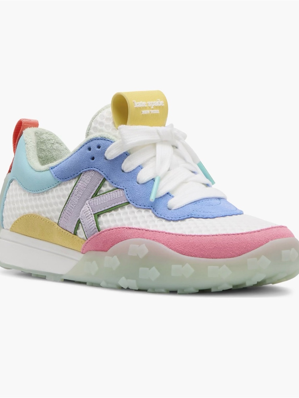K as in Kate Low Top Sneakers- Gossamer Blue Multi